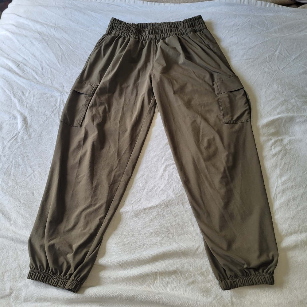 Vuori Olive Green Track Pants